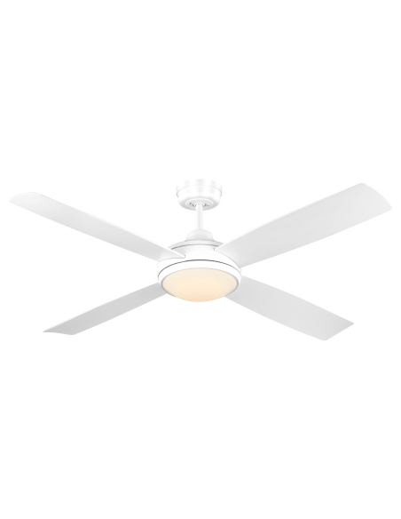 FC777134BK - Airnimate Ceiling Fan with Tri-Colour Light - Available in Black or White