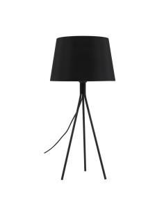 ANNA TL-BKDGY - ANNA TABLE LAMP - BLACKANNA TL-BKDGY