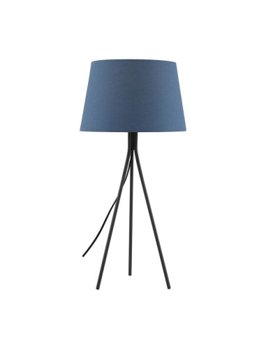 Telbix Anna Blue & Dark Grey Table Lamp - ANNA TL-BLDGY