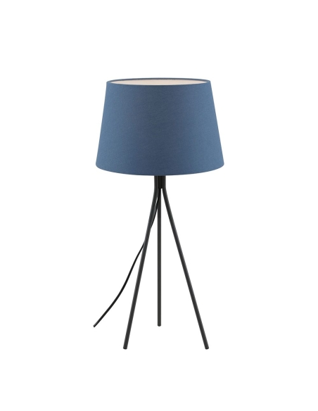 Telbix Anna Blue & Dark Grey Table Lamp - ANNA ANNA TL-BLDGY