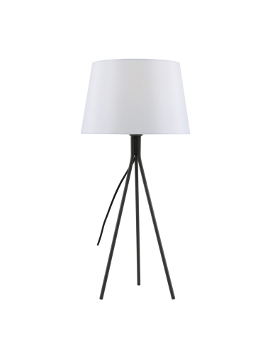 Telbix Anna White & Dark Grey Table Lamp - ANNA TL-WHDGY