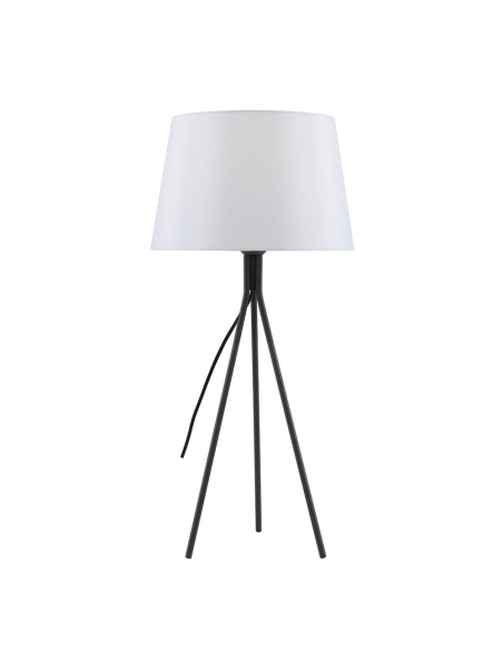 ANNA TL-WHDGY - ANNA TABLE LAMP - WHITE