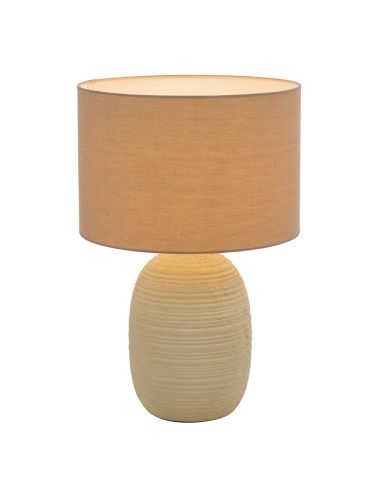 Telbix Arbro Sand Ceramic Table Lamp - ARBRO TL-SD
