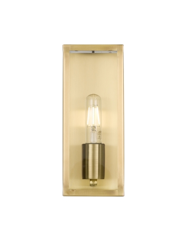 ARZANO WB25-AB - ARZANO 25 SOLID BRASS WALL LIGHT ARZANO WB25-AB
