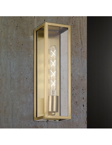 ARZANO WB35-AB - ARZANO 35 SOLID BRASS WALL LIGHT ARZANO WB35-AB