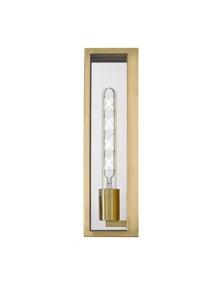 ARZANO WB35-AB - ARZANO 35 SOLID BRASS WALL LIGHT ARZANO WB35-AB