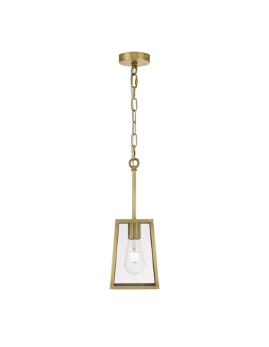 Telbix Cantena Antique Brass Industrial Theme CANTENA PE15-AB