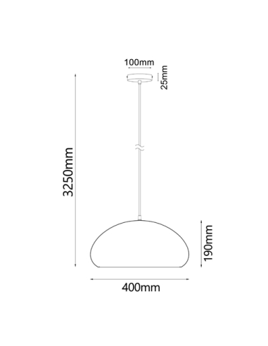 LIGNA08 - LIGNA Retro Dome Replica Wood Pendant LIGNA08