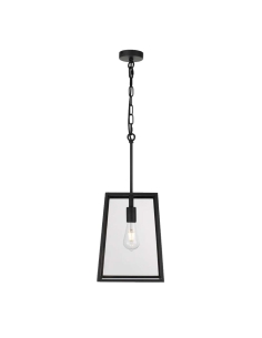 Telbix Cantena Antique Brass Industrial Pendant Light - CANTENA PE25-BK 2