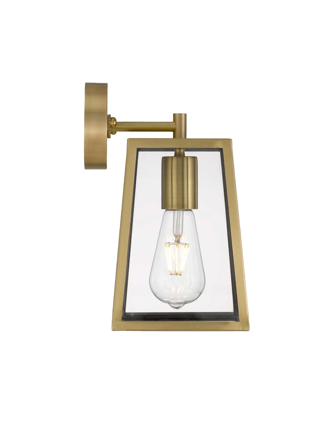 CANTENA 15 WALL LIGHT - ANTIQUE BRASS