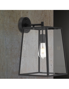 Telbix Cantena Black Large Wall Light - CANTENA WB25-BKCANTENA WB25-BK 2