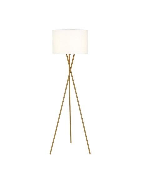 DENISE FL-AGIV - DENISE FLOOR LAMP - ANTIQUE GOLDDENISE FL-AGIV