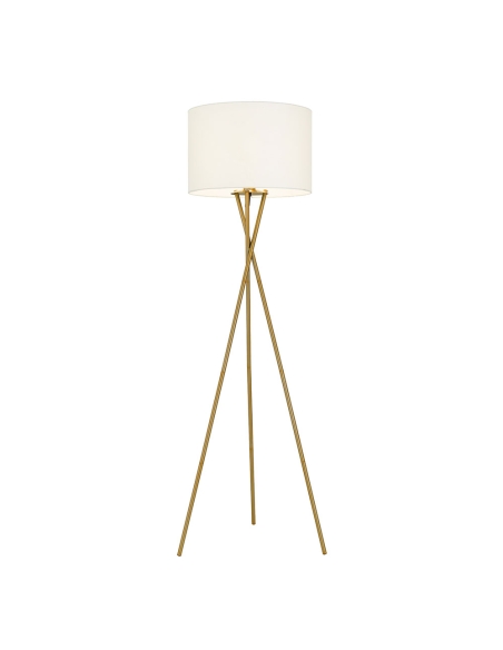 DENISE FL-AGIV - DENISE FLOOR LAMP - ANTIQUE GOLDDENISE FL-AGIV