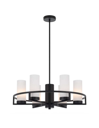EAMON PE6-BKOM - EAMON 6 LIGHTS PENDANT - BLACK
