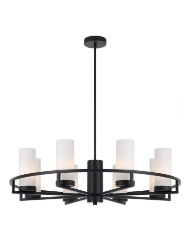 EAMON PE8-BKOM - EAMON 8 LIGHTS PENDANT - BLACK