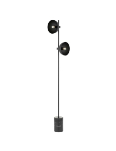 Efrain 2 Light Floor Lamp 2x25 watt Height 1680mm Width EFRAIN FL-BK