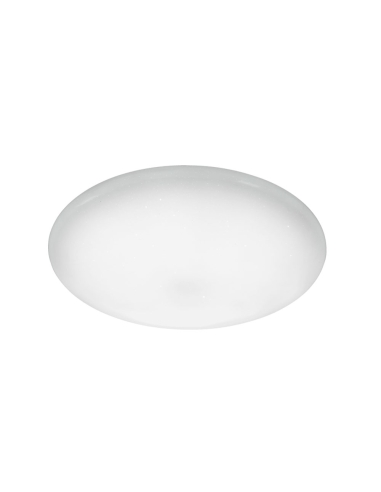Telbix Bliss 80W Dimmable White & Tri-Colour LED Medium Oyster Ceiling Light - BLISS 77XL.R-3C