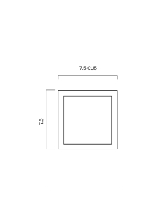 Brea 3 Watt Square LED Step Light Black / Cool White - BREA BREA 3-BK85 2