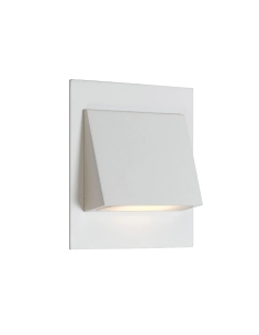 Telbix Brea White & Cool White Square 3W LED Step Light - BREA 3-WH85