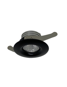 Duro 3 Watt LED Downlight Black / Warm WhiteDURO 3R-BK83