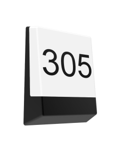 Bulkhead 12W Rectangular Letter Box Light 3000K Black - BULK10 2