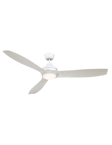 Mercator Lora DC Ceiling Fan Timber Finish with Light & Remote - FC1138153