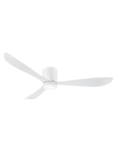 Mercator Instinct LED DC Low Profile Ceiling Fan with Remote - FC1108133WH