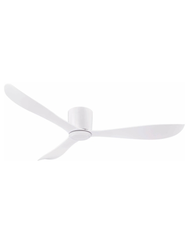 Mercator Instinct DVC Low Profile White Ceiling Fan with Remote - FC1100133WH