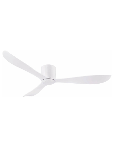 FC1100133WH - Mercator Instinct DVC Low Profile White Ceiling Fan with Remote