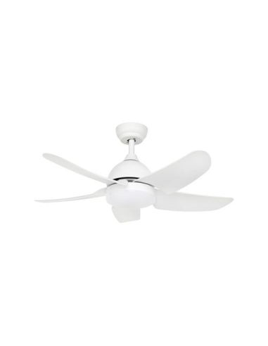 Brilliant 5-Blade 100cm AC Ceiling Fan with Light and Remote - BELLIS