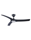 Hunter Pacific Aqua DC Ceiling Fan 52" IP66 with LED & Matt Black Polymer Blades