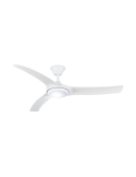 Hunter Pacific Aqua 52" IP66 Outdoor DC Ceiling Fan with 18W Dimmable CCT LED Light