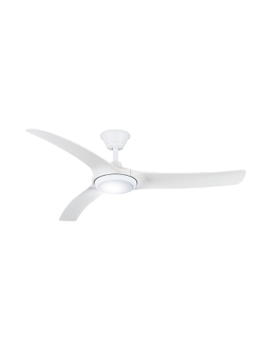 Hunter Pacific Aqua 52" IP66 Outdoor DC Ceiling Fan with 18W Dimmable CCT LED Light