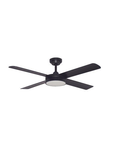 DCPL206 - Hunter Pacific 52" Pinnacle Indoor/Outdoor DC Ceiling Fan With 18W CCT LED Light