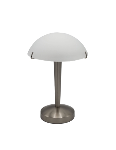 Oriel Ruby ON-OFF Brushed Chrome Touch Lamp - OL99511BC