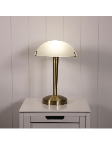 Brass deals touch lamp