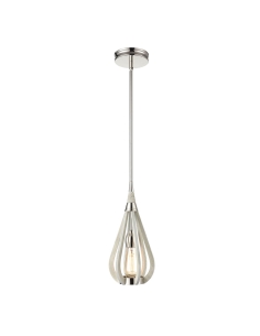 BONITO Modern 1 Light Timber Pendant Winter Moss - Bonito6BONITO6