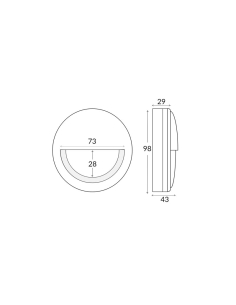 STE20 - STE Exterior LED 12V/240V Antique Brass STE20 2