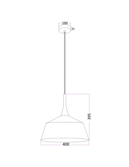 NORDIC4 - NORDIC Modern Scandinavian Medium Dome NORDIC4
