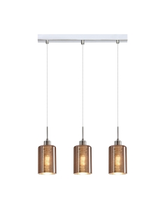 ESPEJO2X3S - ESPEJO2 Interior Iron & Rose Gold Oblong Glass ESPEJO2X3S