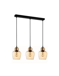 CHAMPAN1X3S - CHAMPAN Interior Bronze Amber / Mirror Finish CHAMPAN1X3S