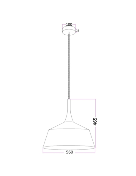 NORDIC5 - NORDIC Modern Scandinavian Large Dome NORDIC5