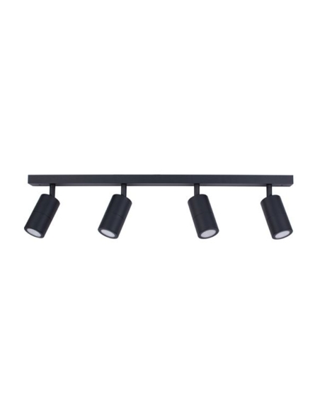 PG4BARBL - GU10 Exterior Adjustable Head Bar Lights (Black) IP44