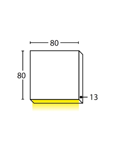 PDL1SQSS - PDL LED Exterior Wall Square Pillar PDL1SQSS