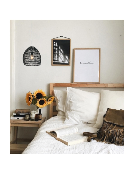 COUP1 - COUP Bohemian Interior Rattan Matte Black COUP1