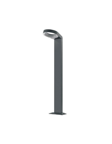 BOL3A - LED Surface Mounted Grey Bollard Lights BOL3A