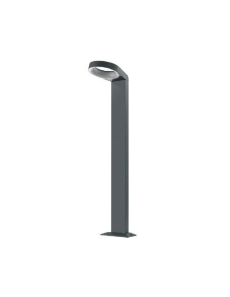 BOL3A - LED Surface Mounted Grey Bollard Lights IP54