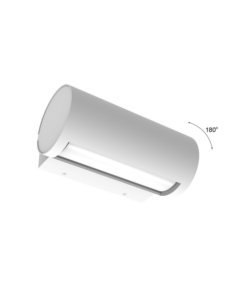 SOMBRA02 - SOMBRA Exterior LED Adjustable Eyelid Surface Mounted Wall Lights IP65