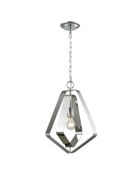 ORBITA3 - ORBITA Bohemian Small Polished Nickel Hardware Pendant Light