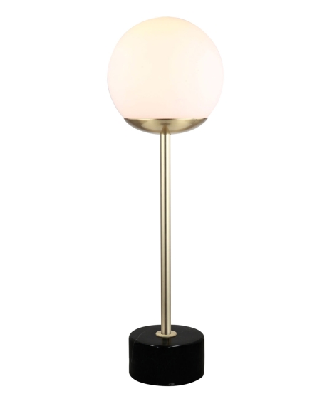OL93651AB - Milton Table Lamp Marble and Antique Brass